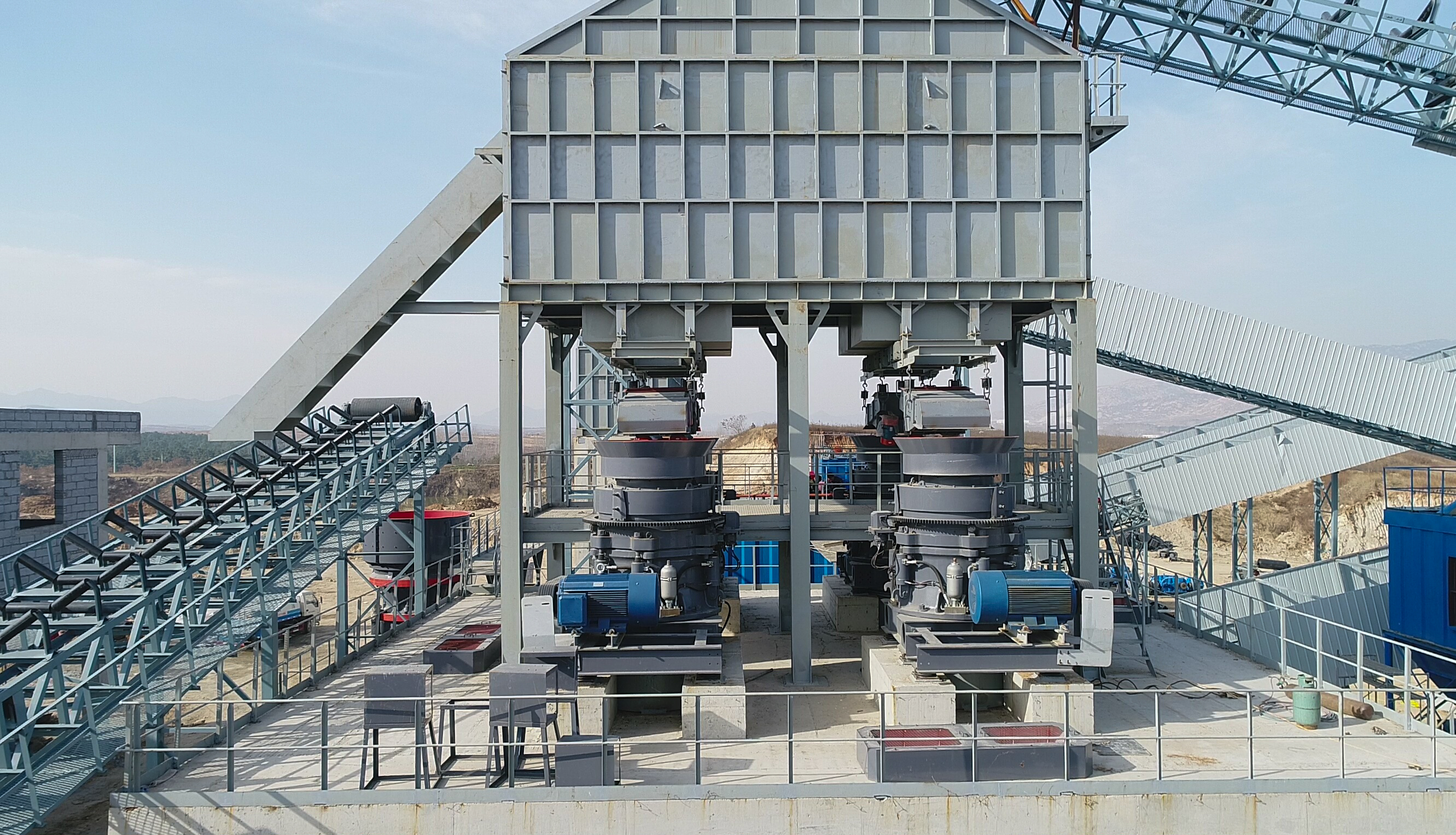 200-250t/h Granite Crushing Plant in Sri Lanka