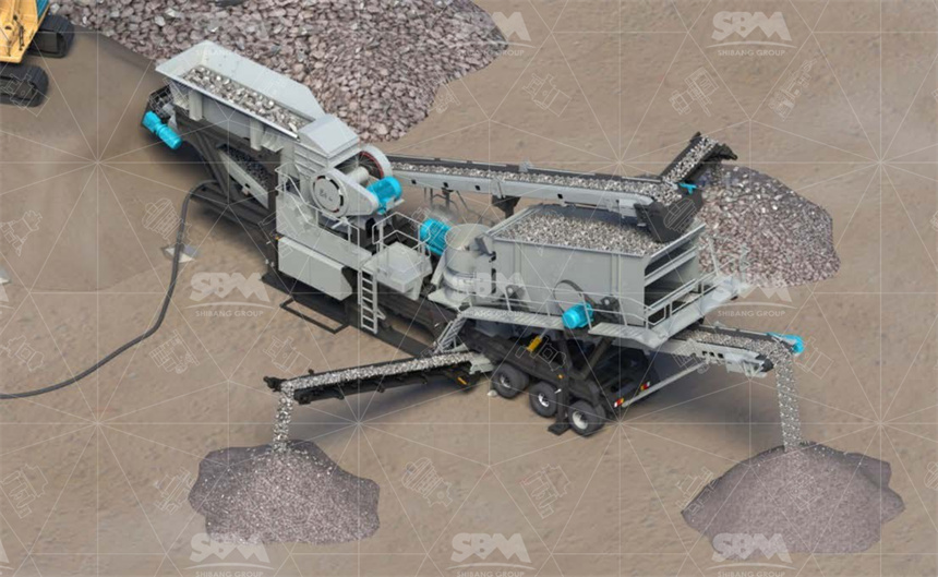 200t/h Mobile Basalt Crushing Plant in Mexico