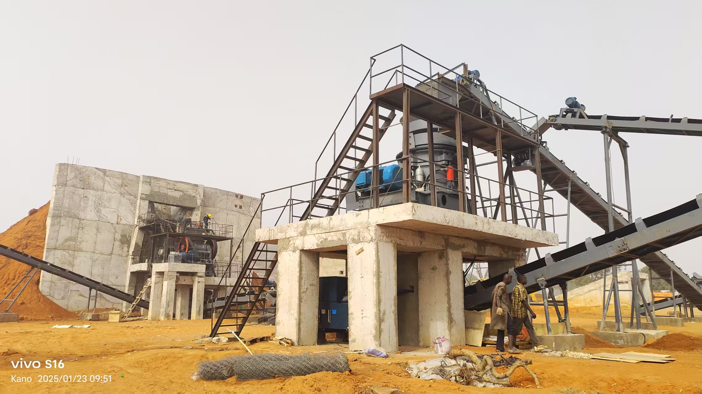 200t/h Tunnel Slag Crushing Plant