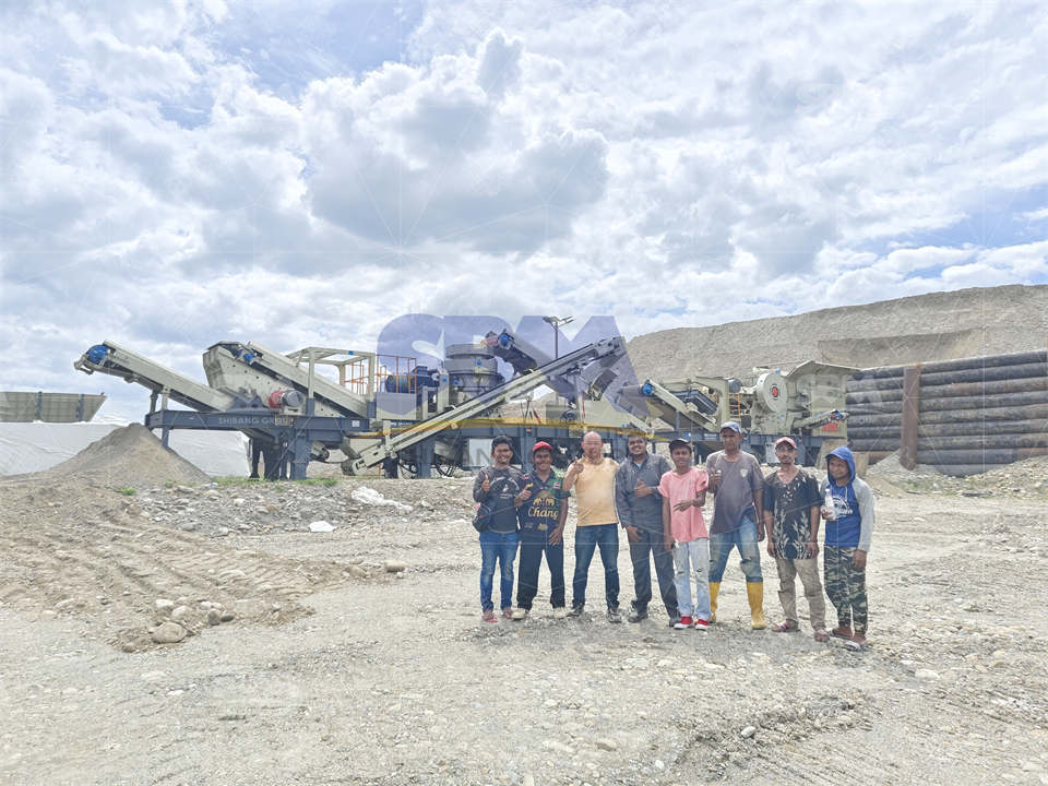 500 TPH River Pebble Crushing and Sand Making Plant