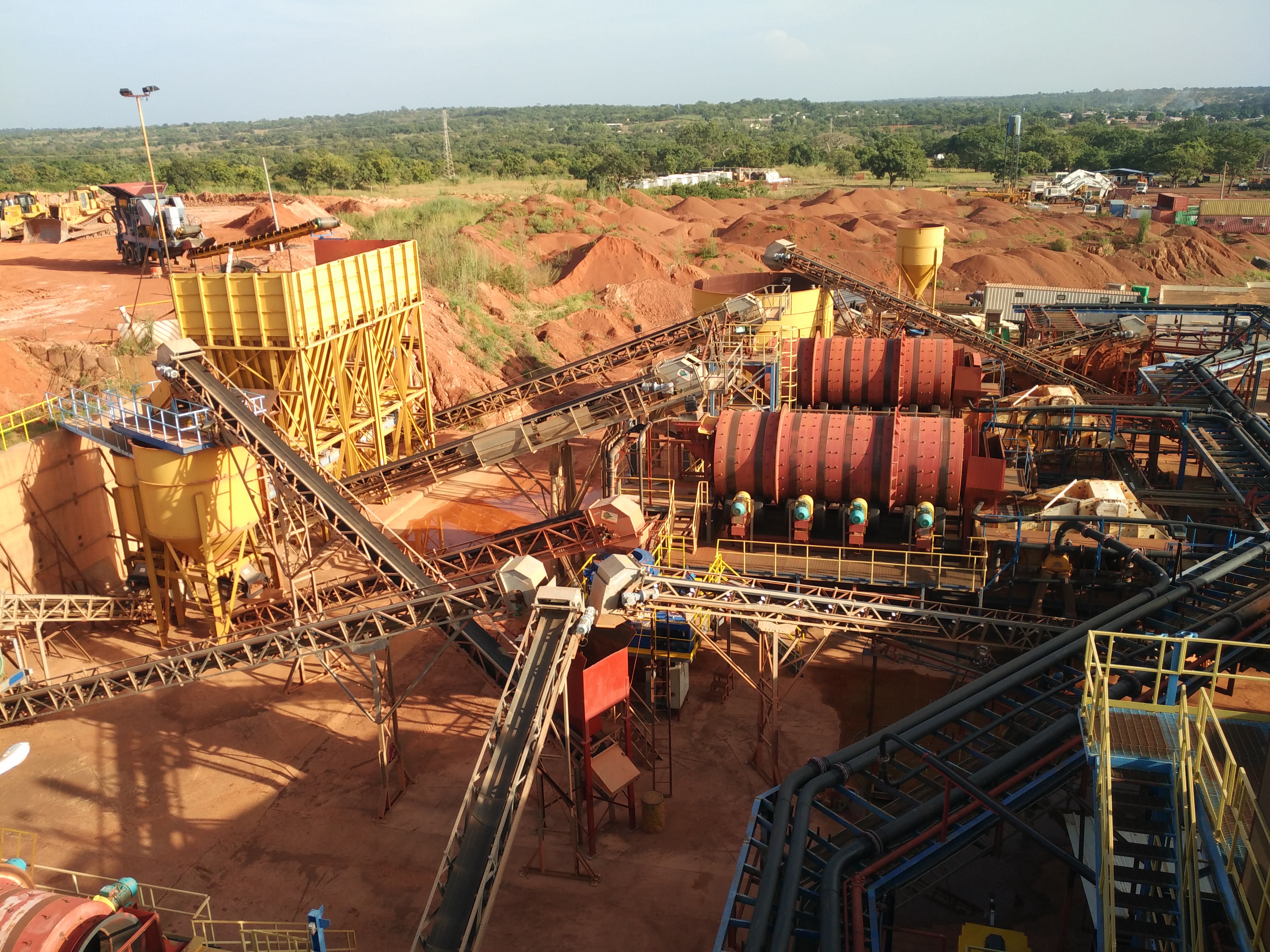 1000t/d Hematite Processing Plant in Zambia