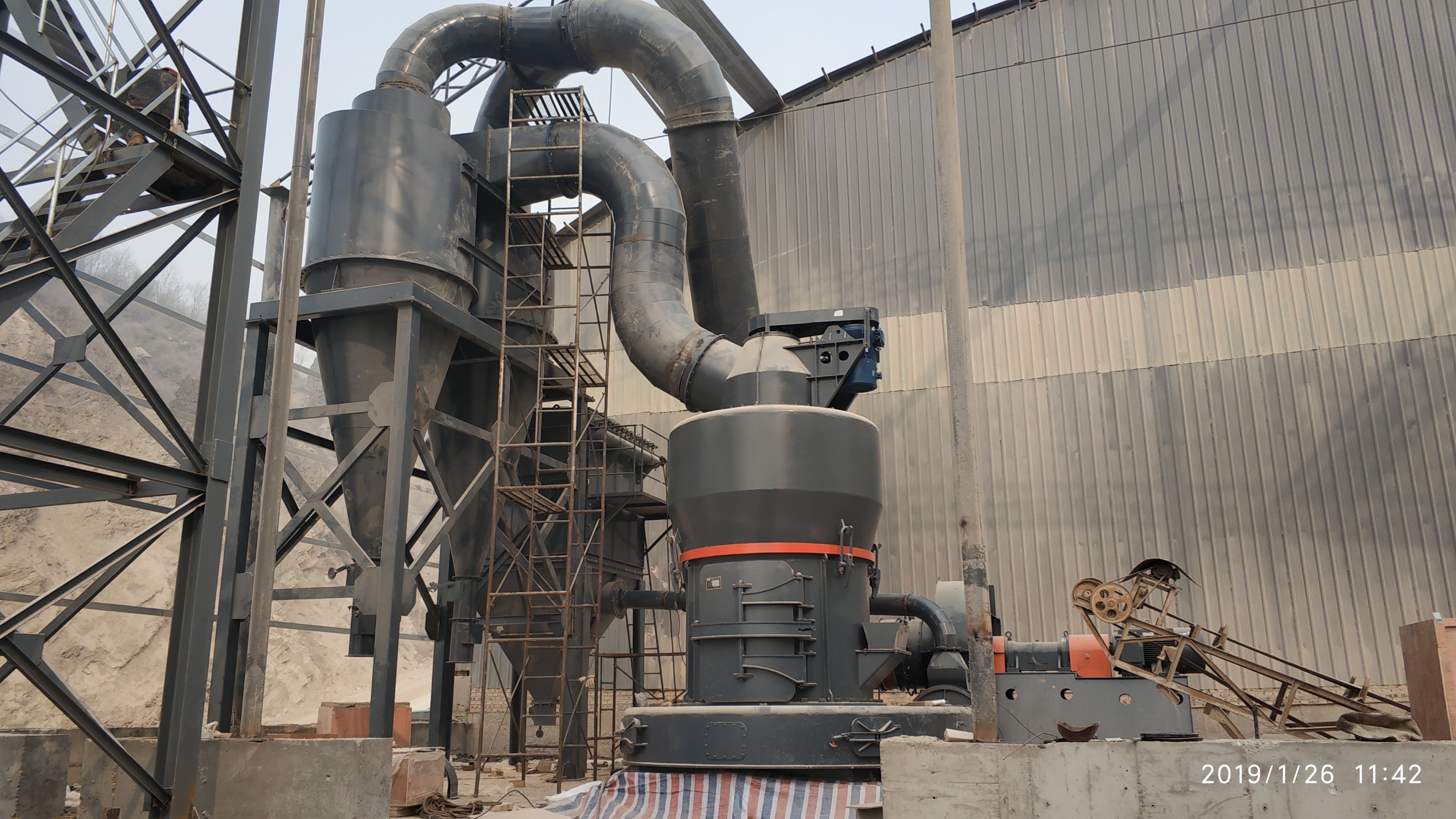 India 30TPH Limestone Grinding Plant