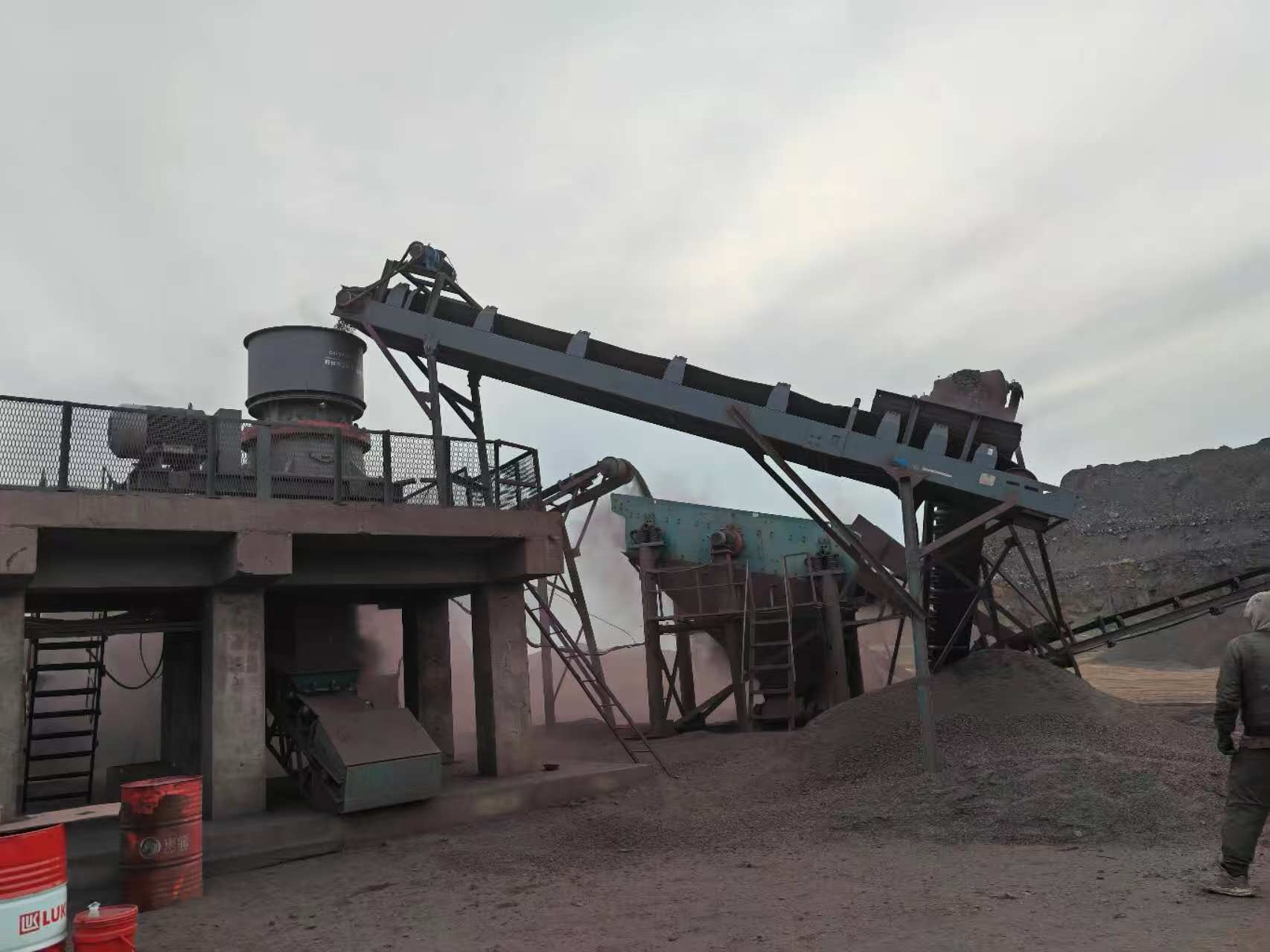 Cone Crusher in Ethiopia for Basalt Processing