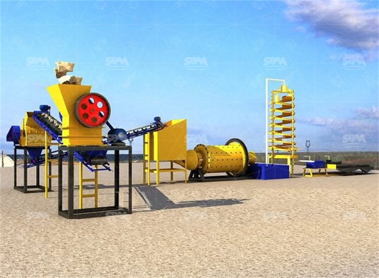Gold Ore Separating Machine & Grinding Mill