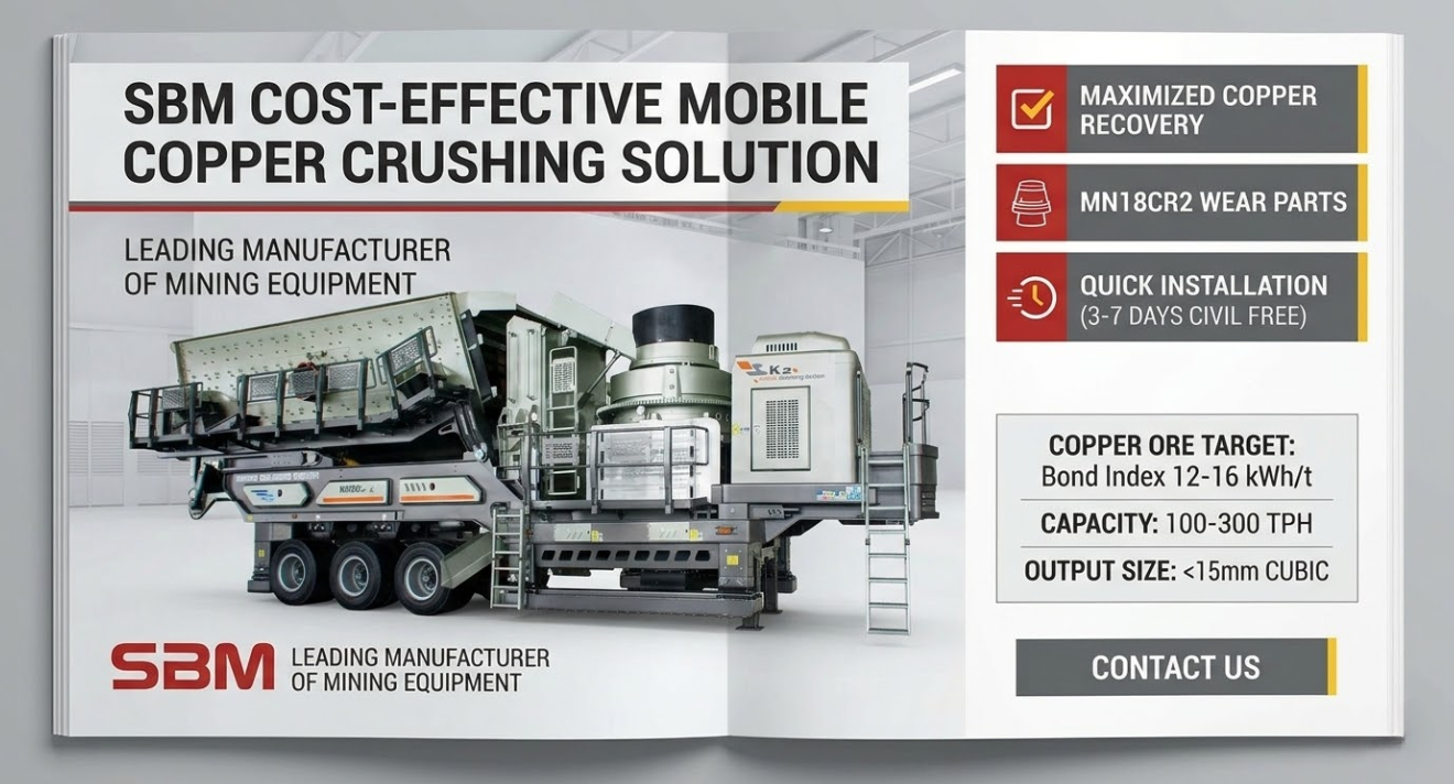 How Much Does A Mobile Crusher For Processing Copper Ore Cost?