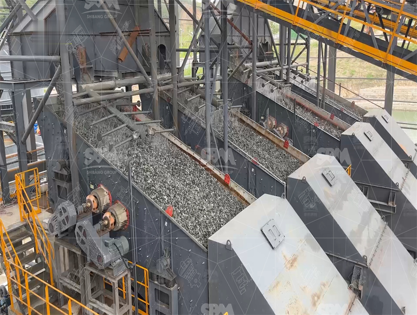 River Pebble Crusher Plant in Vietnam 180 TPH