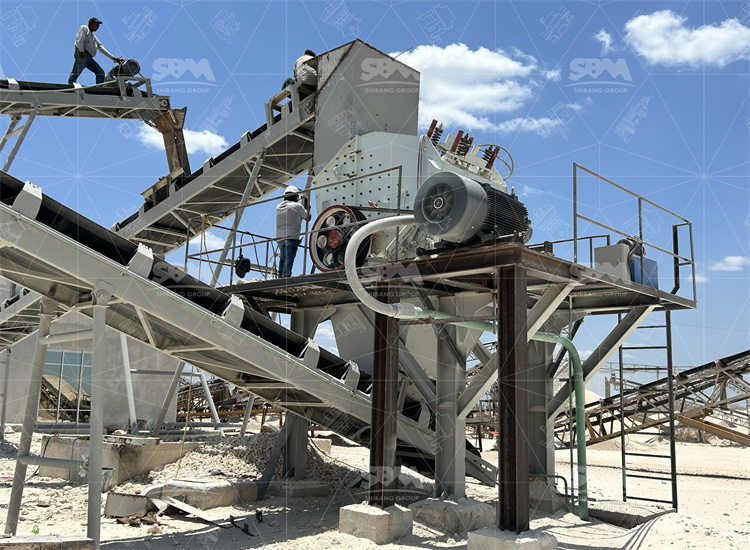 Stationary Stone Crusher Plant with Screening System