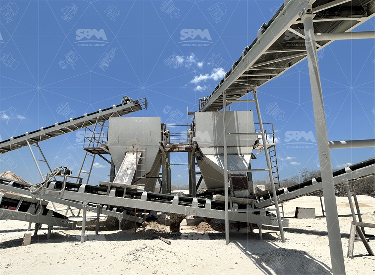 Stationary Stone Crusher Plant with Screening System
