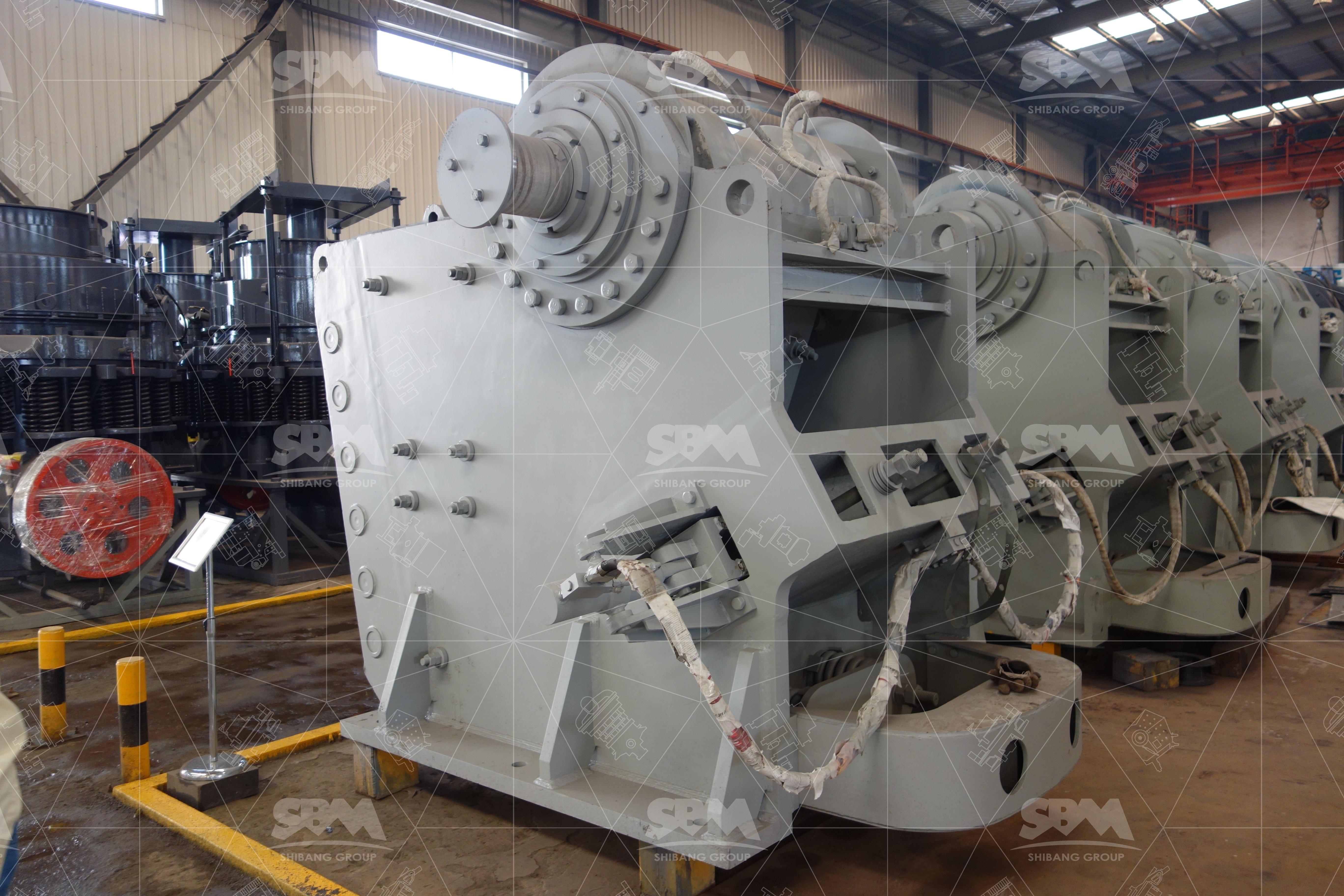 Why is proper feed size important for crushers