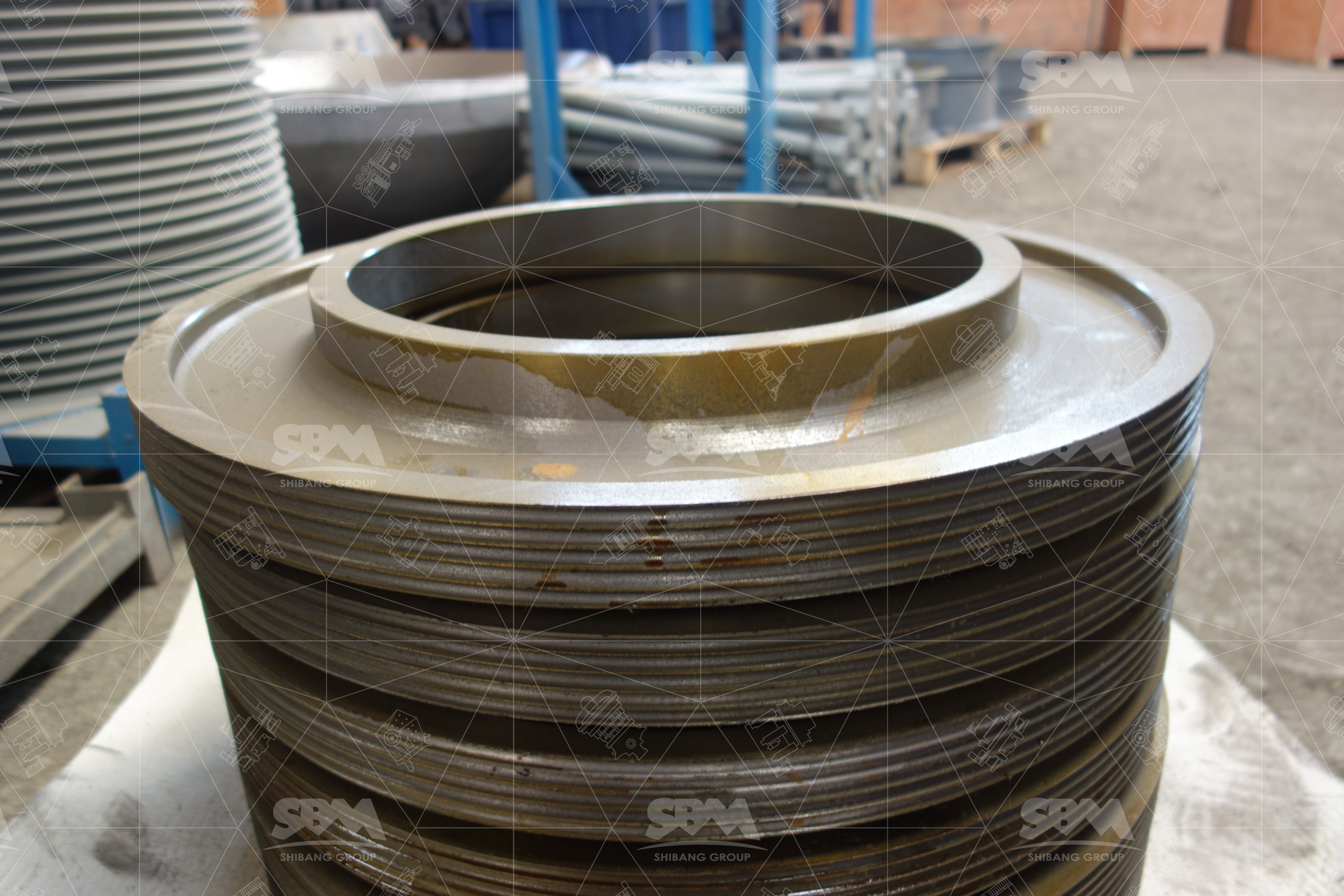 Why is proper feed size important for crushers